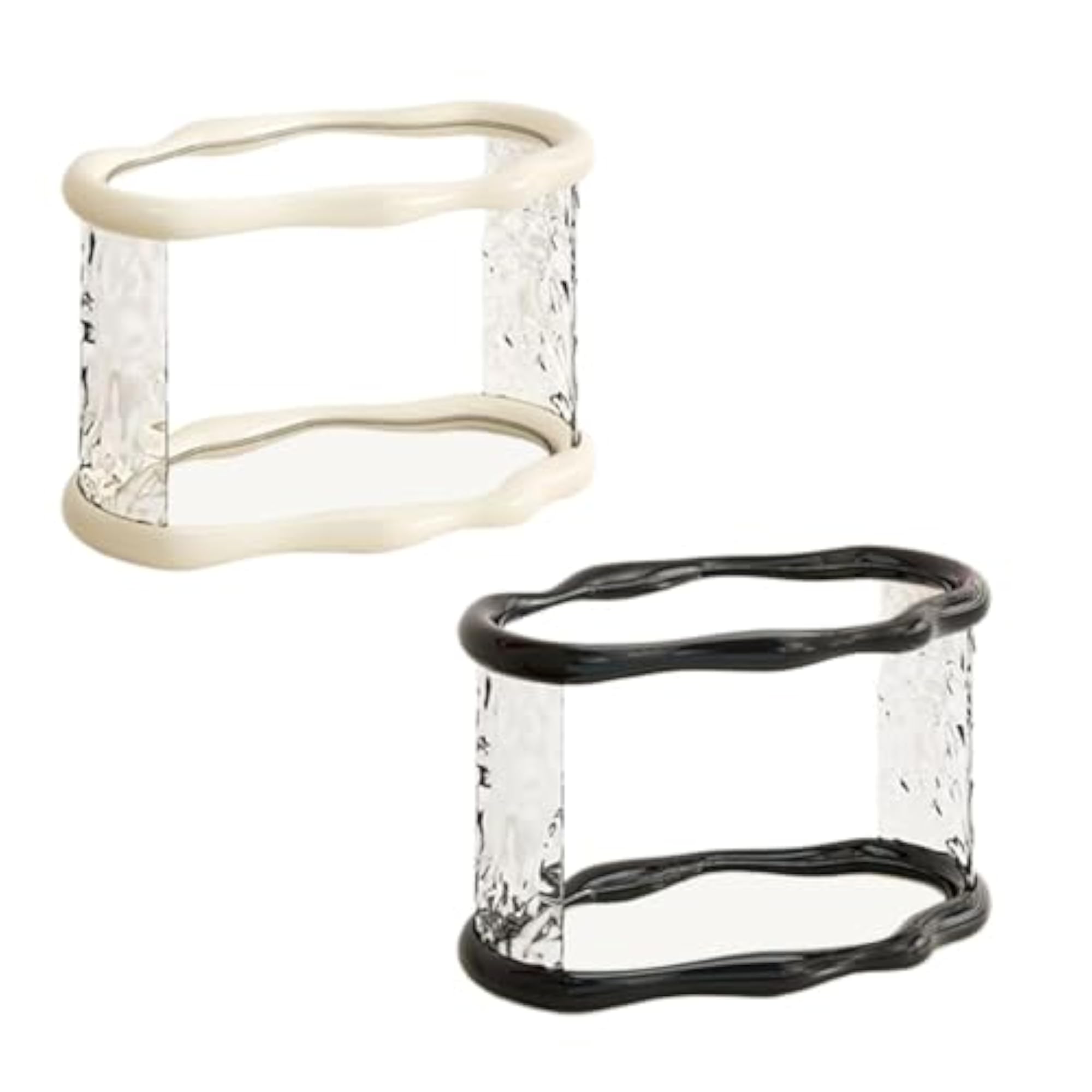Counter Holder Cosmetics Large Capacity Storage Rack, White